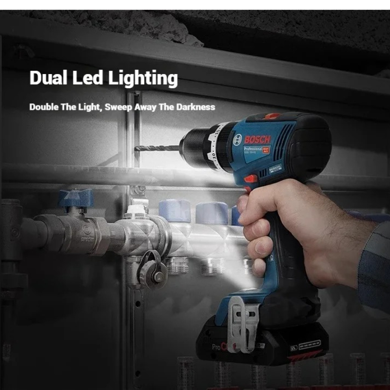 Bosch Drill Gsb 18V - Trapano Professionale BOSCH GSR 18V-65 Senza
