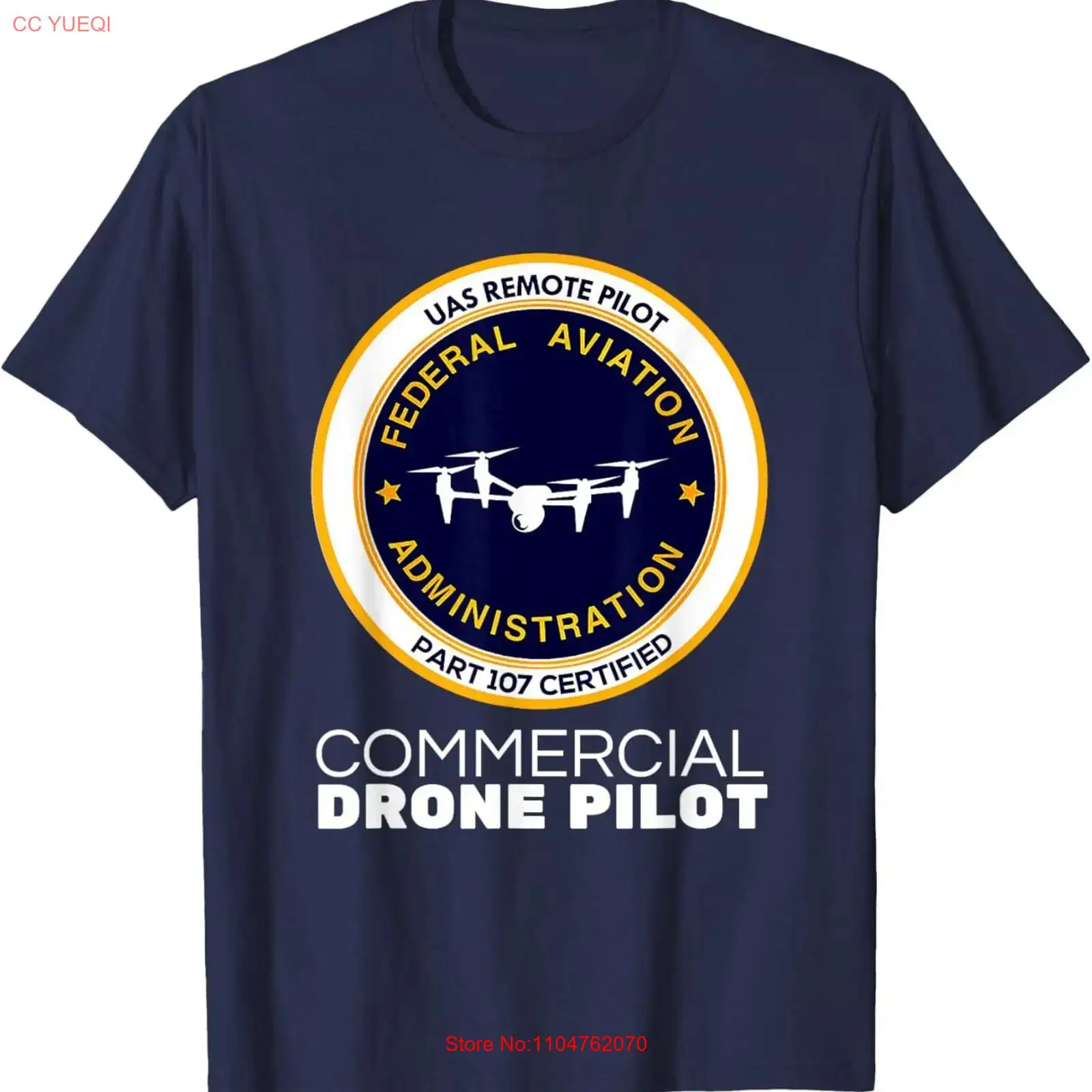 Commercial Printing & Packaging Pvt Ltd Photos - Maglietta FAA Commercial Drone Pilot T