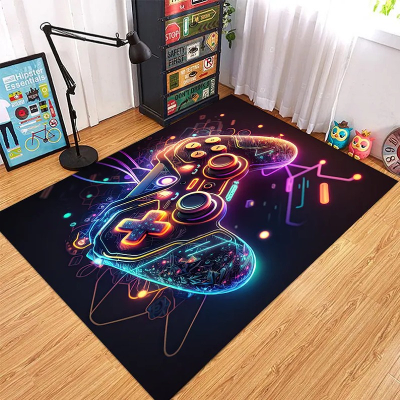Commercial Printing & Packaging Pvt Ltd Photos - Tappeto Area Controller di Gioco Neon