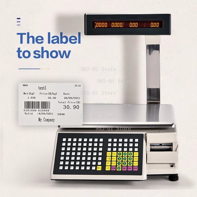 Bilancia Elettronica con Stamp - Commercial Printing Labels recensione e prezzo
