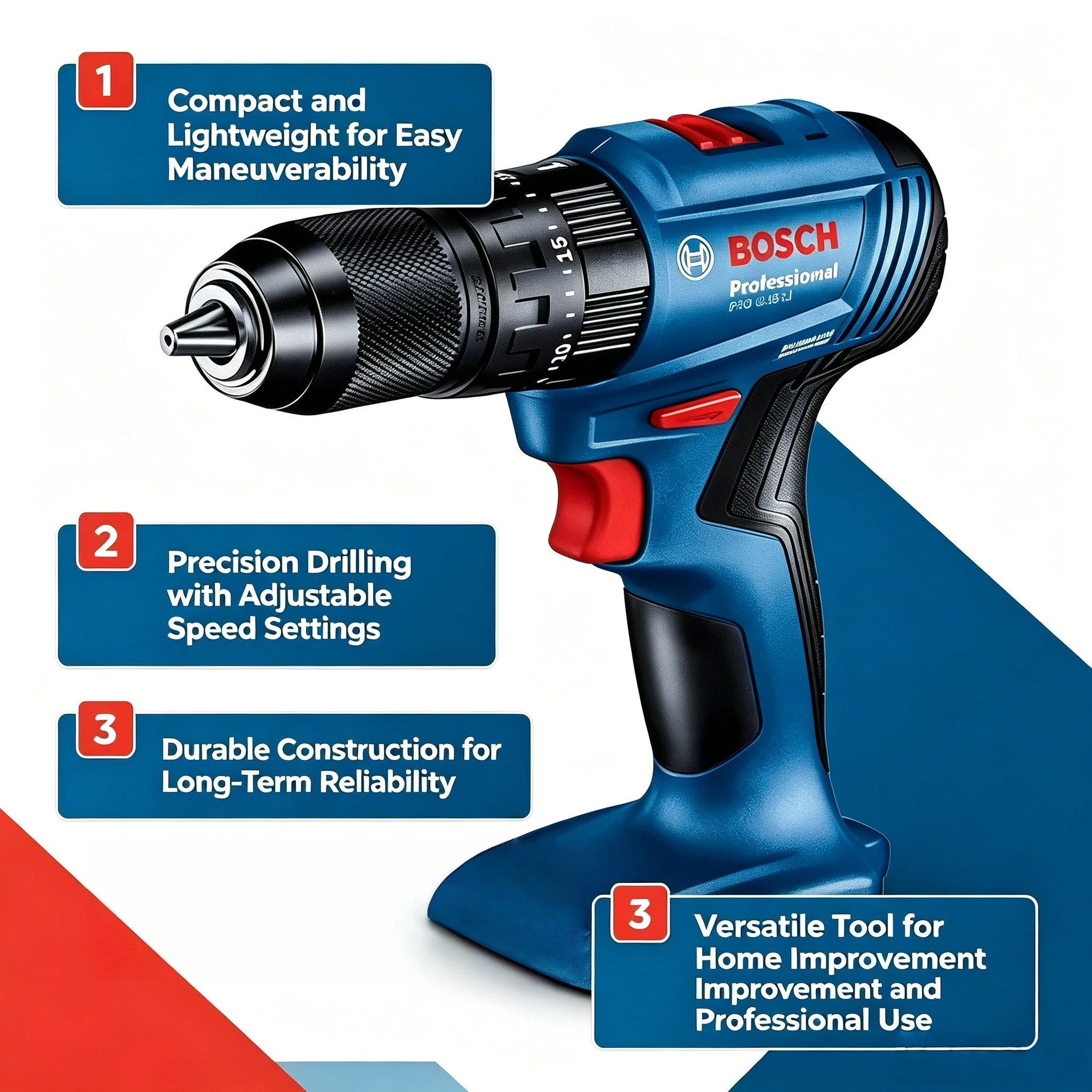 Trapano a Percussione Senza Fi - Bosch Drill Gsb 18V recensione e prezzo