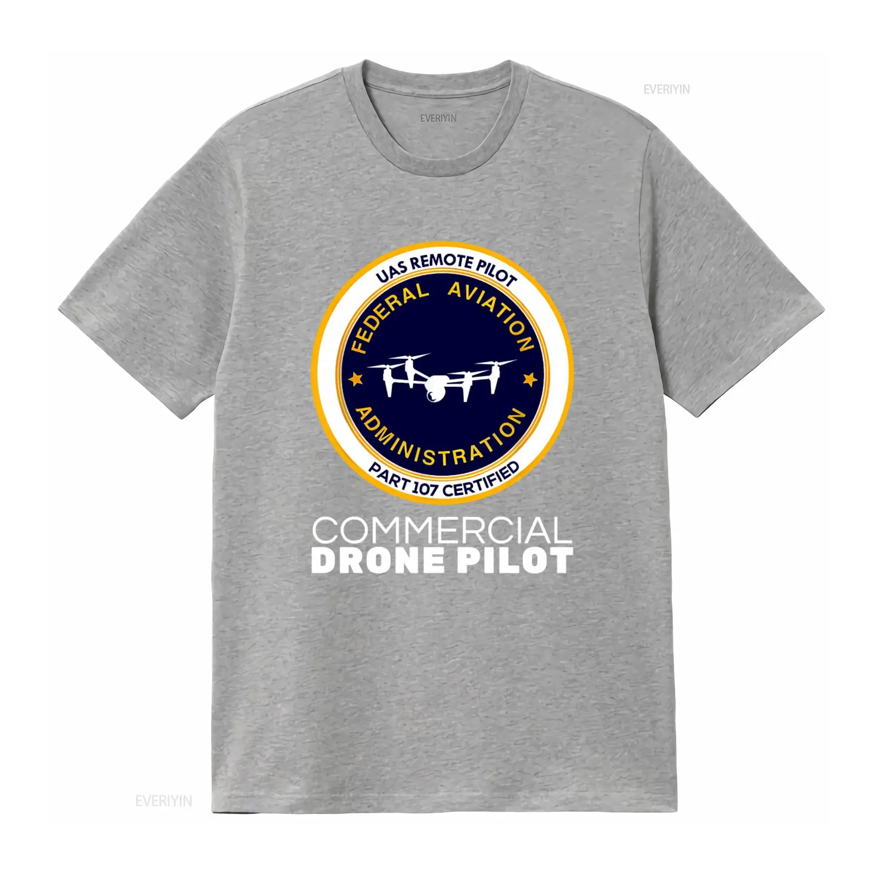 T-shirt UAS Remote Pilot Part  - Commercial Printing & Packaging Pvt Ltd Photos recensione e prezzo