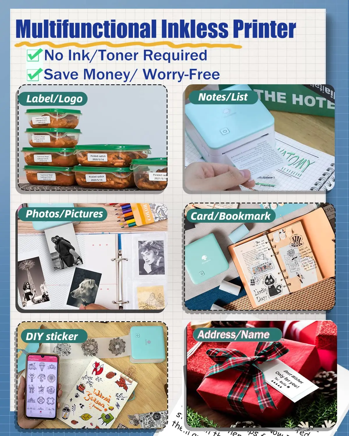 Phomemo M02Pro Mini stampante  - Commercial Printing Labels recensione e prezzo