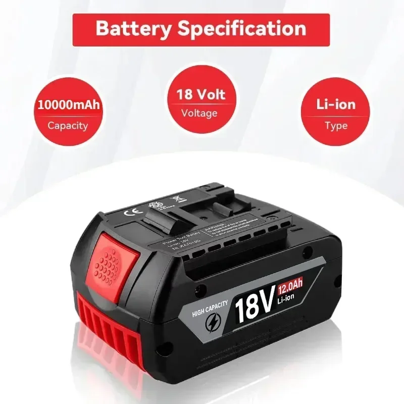 Batteria originale da 18 V 8,0 - Bosch Drill Gsb 18V recensione e prezzo